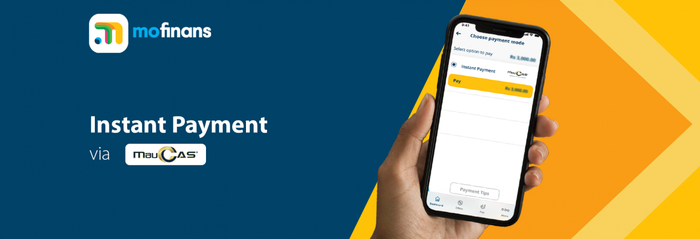 Mo Finans - Instant Payment via MauCAS